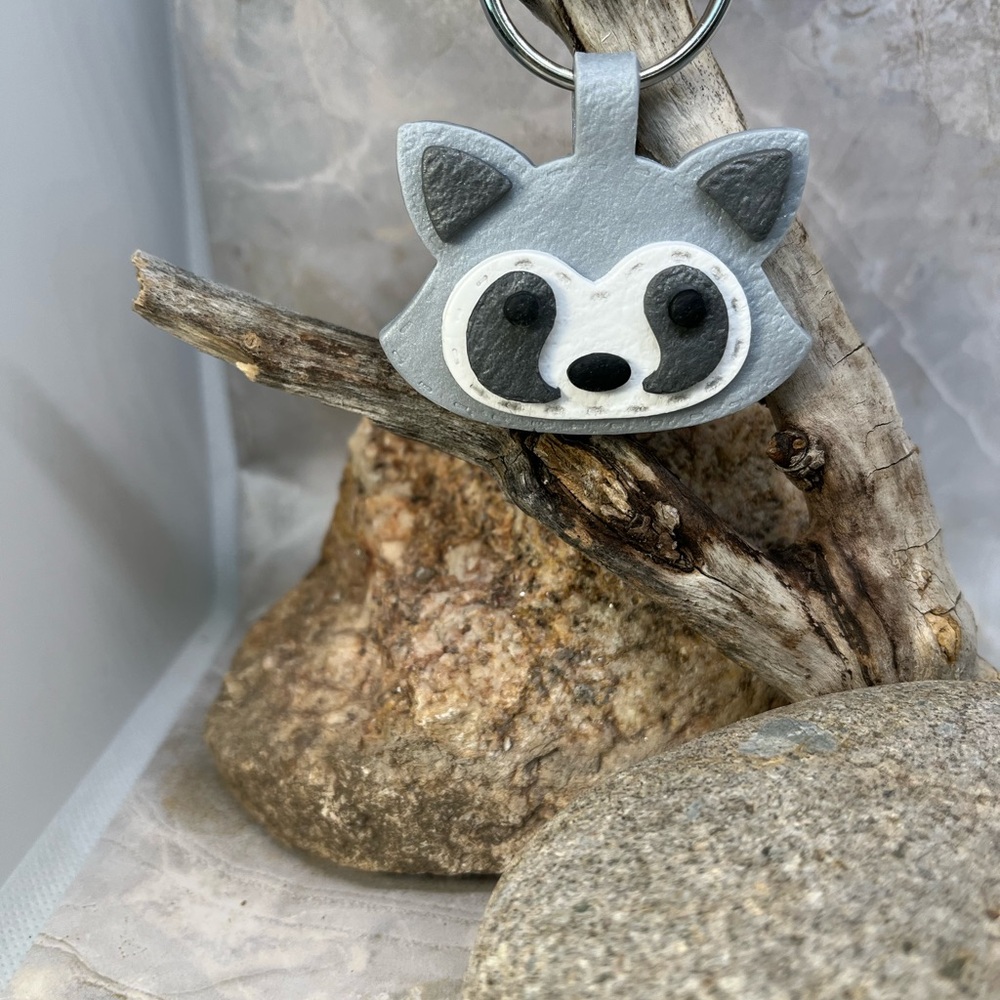 Raccoon Keychain